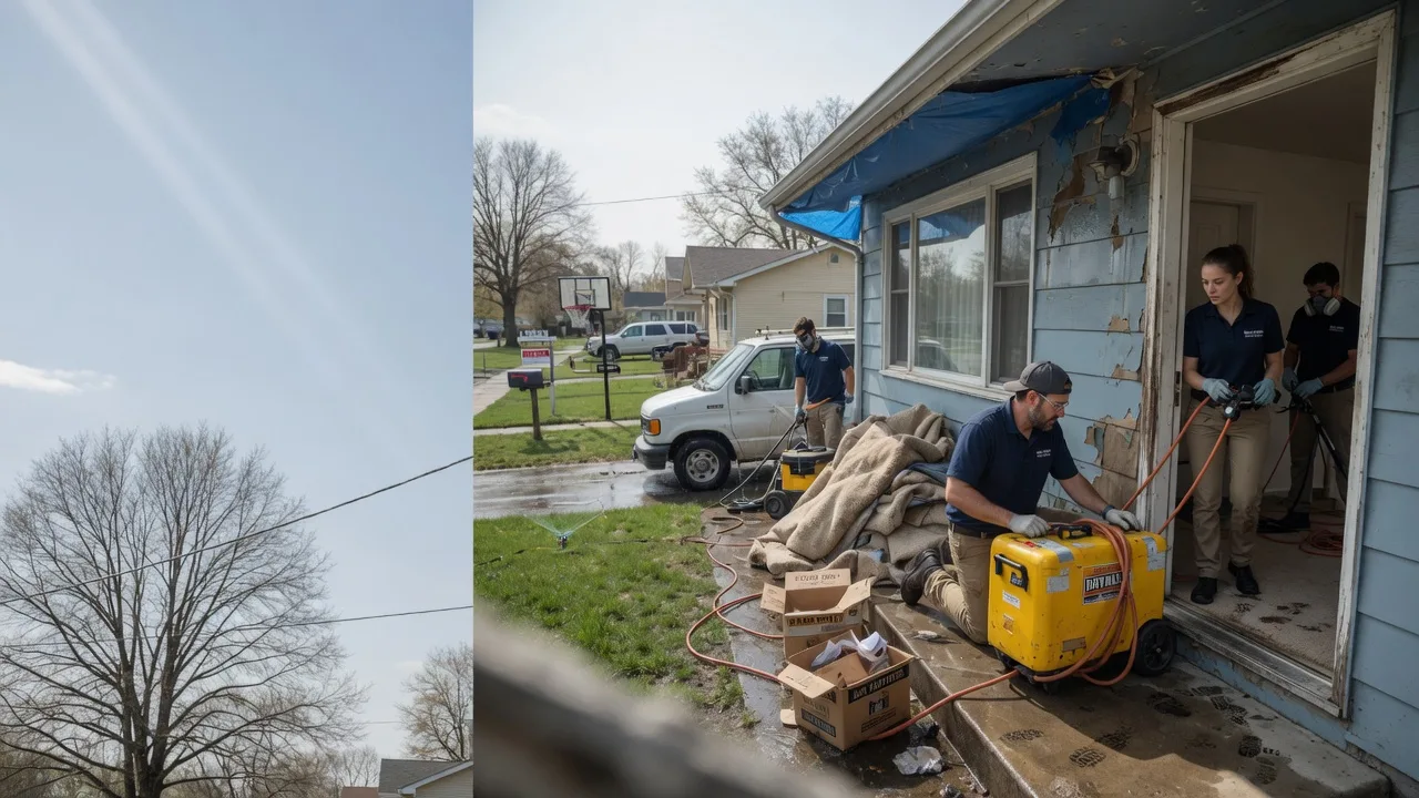 Basement Flood Cleanup in Hamilton, MO near me